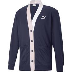 Puma Trøjer Puma Tennis Club Cardigan trøje Herrer Tøj Blå