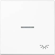 Jung LS990KO5LWW Vippkontaktsymbol Lampa 1x Vit
