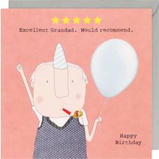 Rosie Made A Thing Five Star Grandad Birthday Card