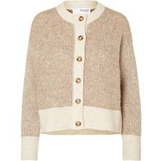 Stripes - Women Cardigans Selected Striped Knitted Cardigan