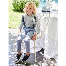Vertbaudet Festliche Jungen Chinohose blau