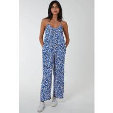 Clothing Blue Vanilla Oversized Wide Leg Jumpsuit