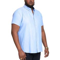 Clothing D555 Mens D555 Big & Tall Light Blue Short Sleeve Oxford Shirt Big & Tall