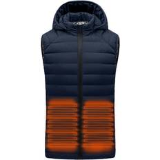 True Face Mens Heated Hoodie Gilet