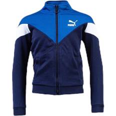 Puma Jackor Barnkläder Puma Iconic MCS Track Jacket Junior Blue, Unisex, Kläder, Skjortor, Blå 176