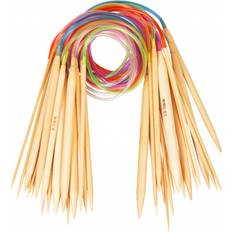 Infinity Hearts Rundstickeset Bambu Natur Print 60cm 2-10mm