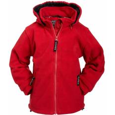 BMS Hættejakke Clima-Fleece - Rød