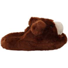 Dolce & Gabbana Pantofole Dolce & Gabbana Brown Teddy Bear Slippers Sandals Shoes EU42/US9