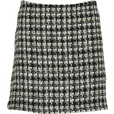 Ternede Nederdele Minus Renete short skirt Black checked
