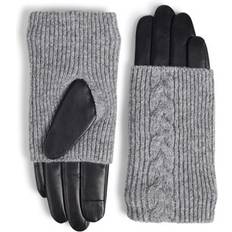 Markberg HellyMBG Handske, Cable Knit black/grey