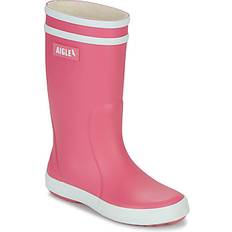 Pink Wellingtons Aigle Wellington Boots LOLLY POP Pink toddler