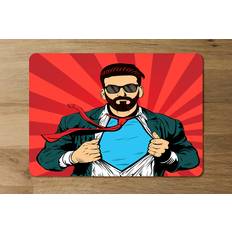 Textiles Success Success concept Designer Set Place Mat Red