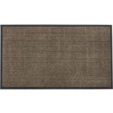 Polypropylene Entrance Mats JVL Brown Heavy Duty Barrier Black, Brown cm
