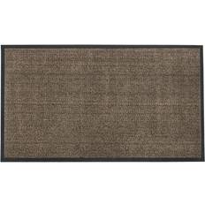 80.0 cm Entrance Mats JVL Brown Heavy Duty Barrier Black cm