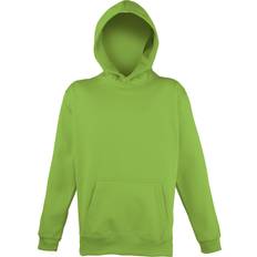 80 - Mädchen Hoodies AWDis kinder unisex kapuzen pullover rw179 Leuchtgrün 12-13 Jahre