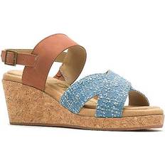 Hush Puppies Women Heels & Pumps Hush Puppies Womens Willow X Band Ladies Heeled Sandals Blue