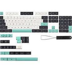 Greenzech 129 Keys Black & PBT Keycap Set XDA Profile Sublimation Keycaps Keyboards