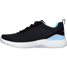 Skechers Dynamight MEMORY FOAM Trainers Womens Wide Black