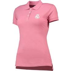 Rose Polos Polo Real Madrid À Boutons - Rose