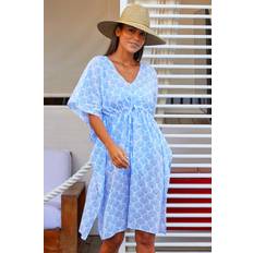 Blue - Man Dresses Aspiga Manilla Kaftan Shell Marina Blue