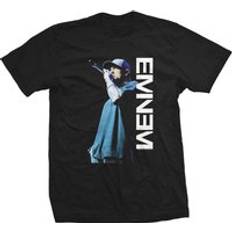 Eminem Microphone T-Shirt Black