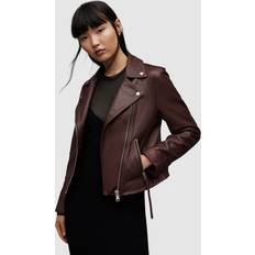 AllSaints Outerwear AllSaints Dalby Leather Biker Jacket