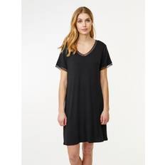 Negligées uitverkoop CCDK Copenhagen Jacqueline S/s Dress Black Sovkläder Dam Svart