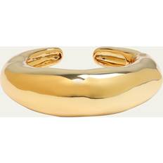 Alexis Bittar Molten Gold Hinged Cuff Bracelet GOLD