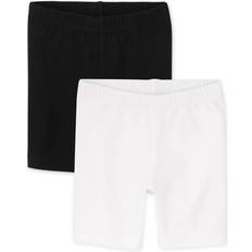 Pants The Children's Place The Children's Place Baby Toddler Girls Bike Shorts, Black/White Pack, 2T