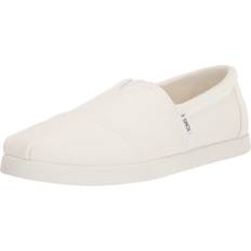 Bianco - Uomo Mocassini Toms Espadrillas in Cotone Riciclato Alp Fwd - Blanc