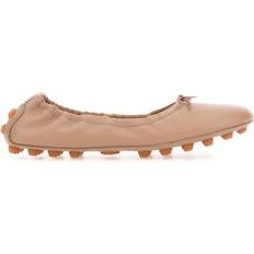 Tod's Women Ballerinas Tod's Skin Pink Leather Bubble Ballerinas Pink