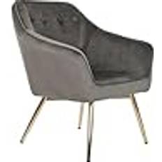 Dkd Home Decor Armchairs Dkd Home Decor Golden Dark Armchair