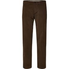 Selected Homme Chino Pants Straight-Miles 196 Cord - Beige
