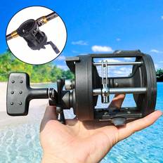 Shein Sougayilang Fishing Reel Round Baitcasting Fishing Reel Conventional Reel for Catfish, Salmon/Steelhead, Striper Bass, Pike,Inshore Surf Fishing Reels