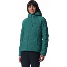 Mountain Hardwear damen daunenjacke stretchdown hoody grun