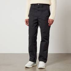 Isabel Marant Leonel Cotton-Twill Straight-Leg Trousers FR 42/XL Black