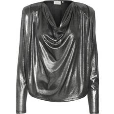 Gestuz L Bluser Gestuz Maddixgz Blouse - Silver