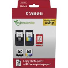 Canon Negro Tintas Canon PG-560/CL-561 (2-pack)