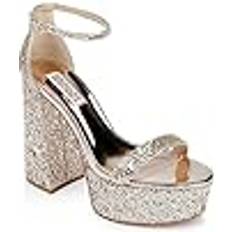 Badgley Mischka Women's Party Heeled Sandal - Platino