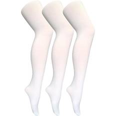 Clothing Sock Snob Pair Multipack Womens Coloured Opaque Denier Tights White