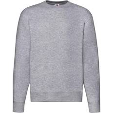 Clothing Fruit of the Loom Premium Set-in Sweatshirt Grey