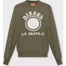 Diesel Men Jumpers Diesel Men's Dot Logo Sweatshirt - Green