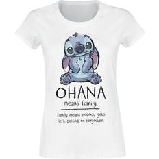 Clothing Lilo & Stitch Ohana Means Family T-Shirt white