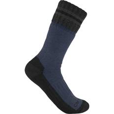 Carhartt Women Socks Carhartt Men's Heavyweight Synthetic-Wool Blend Boot Sock Pack, Denim