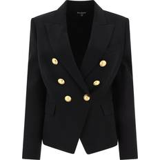 Balmain Dame Blazere Balmain Klassisk 6-Knaps Jakke Dobbeltradet Blazer