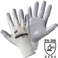 L+D worky Nitril- knitted 1155-8 Nylon Arbejdshandske Størrelse handsker 8, EN 388 CAT II Paar