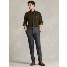 Cord Hemden Polo Ralph Lauren Cordhemd Slim Fit olive