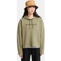 Timberland Woman Jumpers Timberland Brush Back Hoodie For Women In Green Green