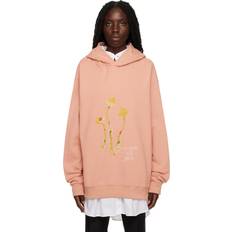 Fleece - Women Dresses MM6 Maison Margiela Pink Oversized Minidress 201 Peach