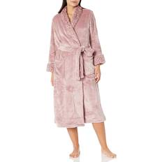 Roze - Vrouw Badjassen N Natori N Natori Women's Plush Lynx Robe Length 48" Nude